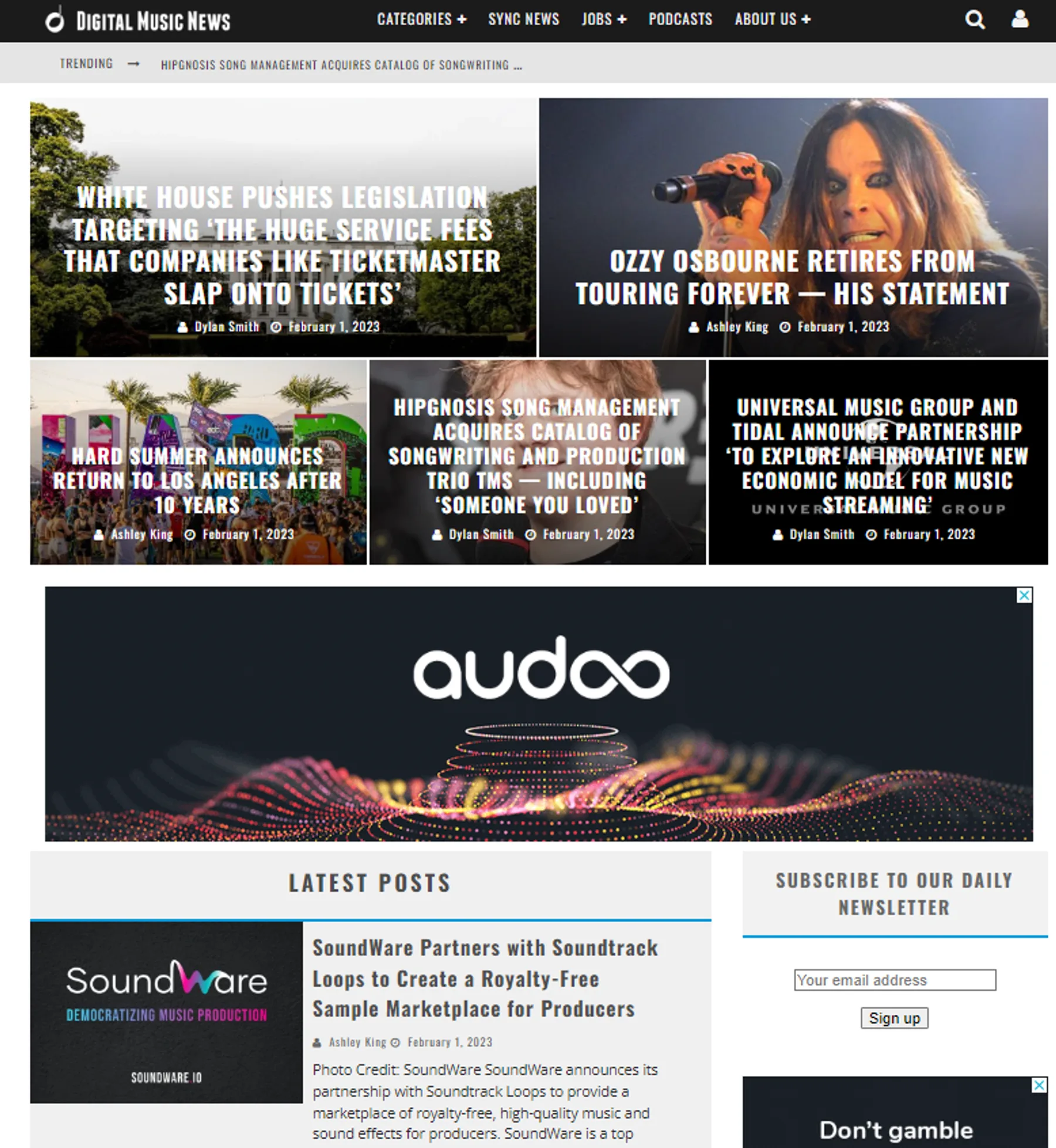 Music Blogs Example 22 Best Music Blogs In 2024 | iMusician