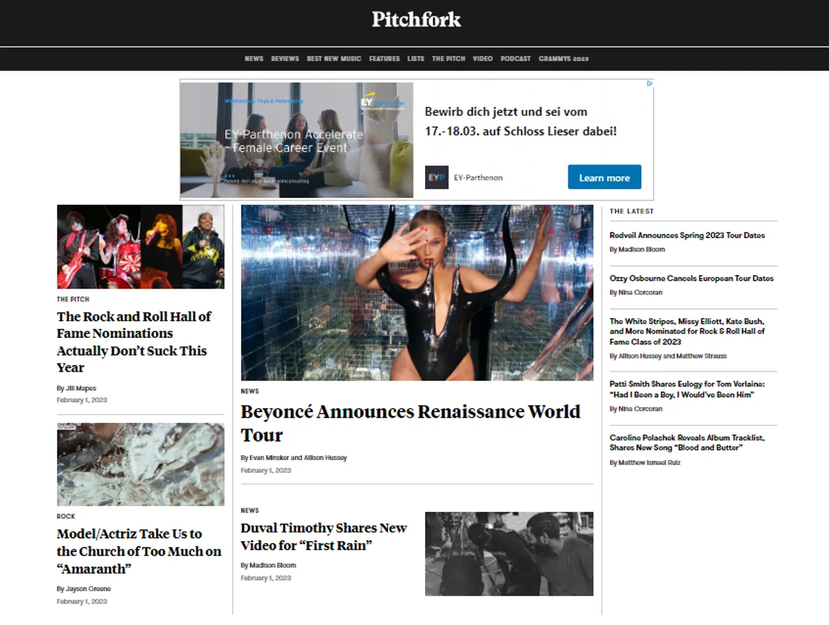 Music Blogs Example 22 Best Music Blogs In 2024 | iMusician