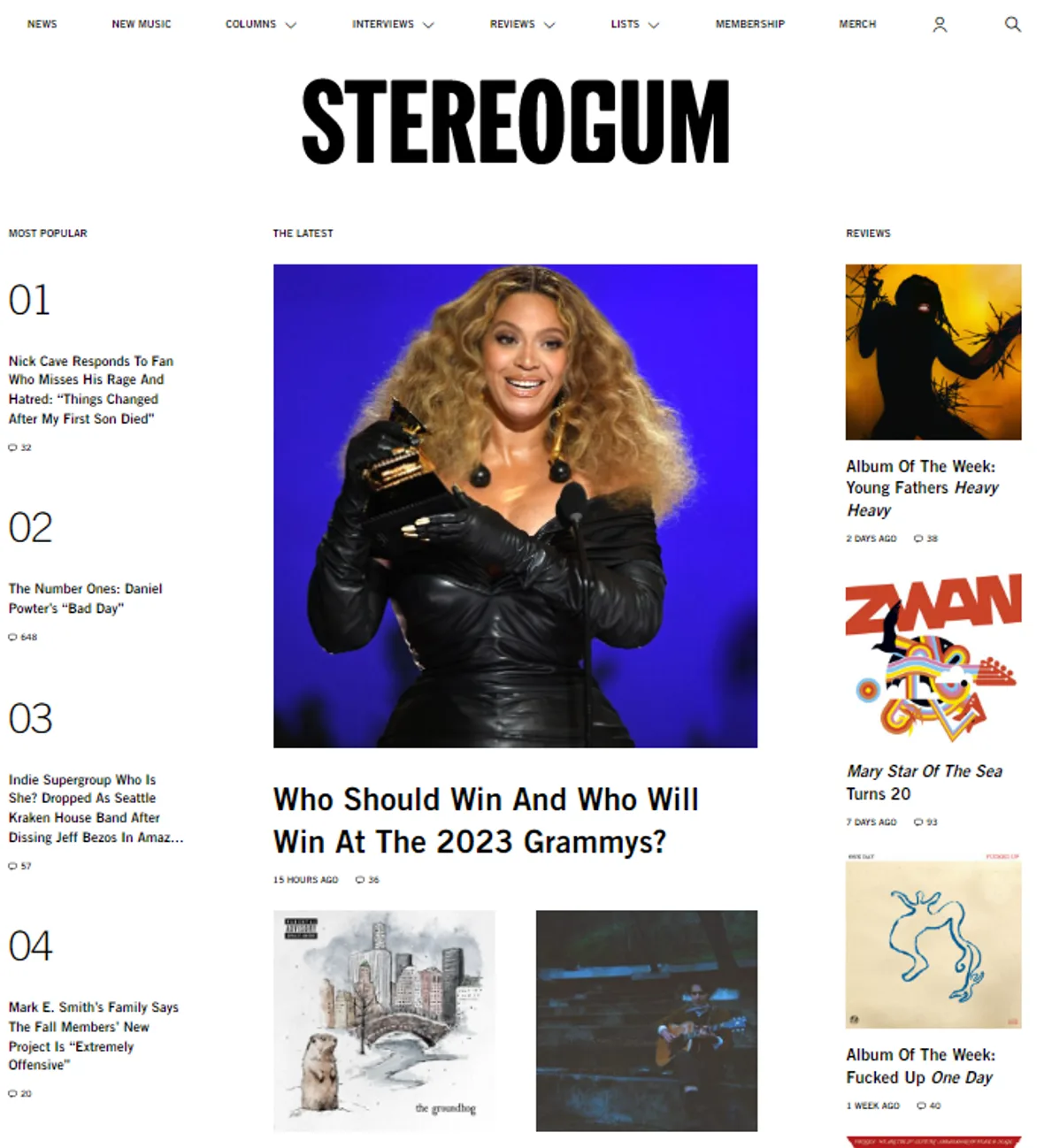 Music Blogs Example 22 Best Music Blogs In 2024 | iMusician