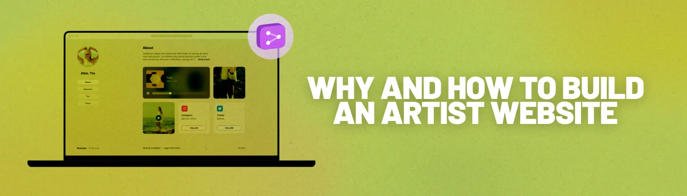 Build Artist Website Why and How to Build an Artist Website - iMusician | iMusician